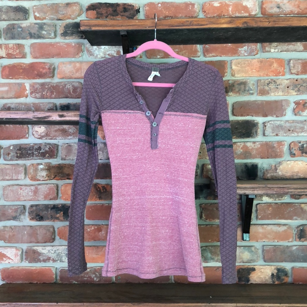 Free People long sleeve shirt!